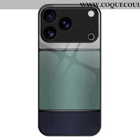 Coque iPhone 17 Pro Max Verre Trempé Bicolore