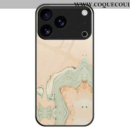 Coque iPhone 17 Pro Max Verre Trempé Motif Peint