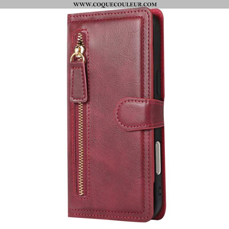 Housse iPhone 17 Pro Max Poche Zippée