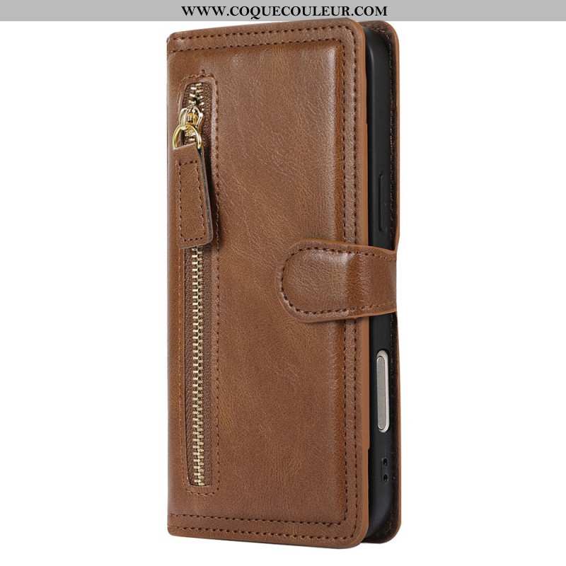 Housse iPhone 17 Pro Max Poche Zippée