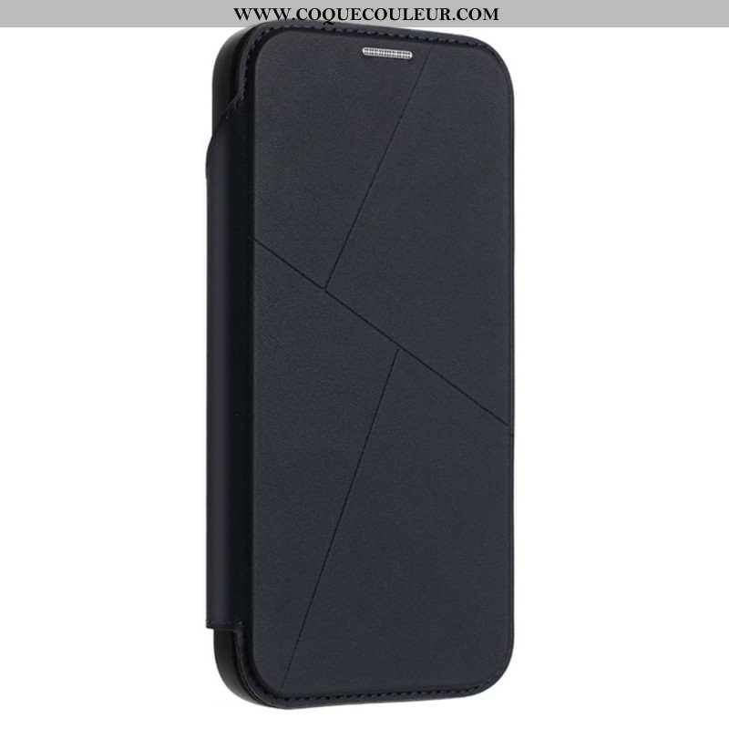 Flip Cover iPhone 17 Pro Max Fermeture Magnétique et Porte-Cartes