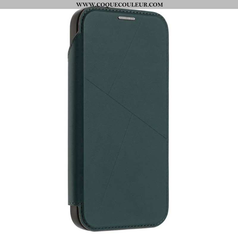 Flip Cover iPhone 17 Pro Max Fermeture Magnétique et Porte-Cartes