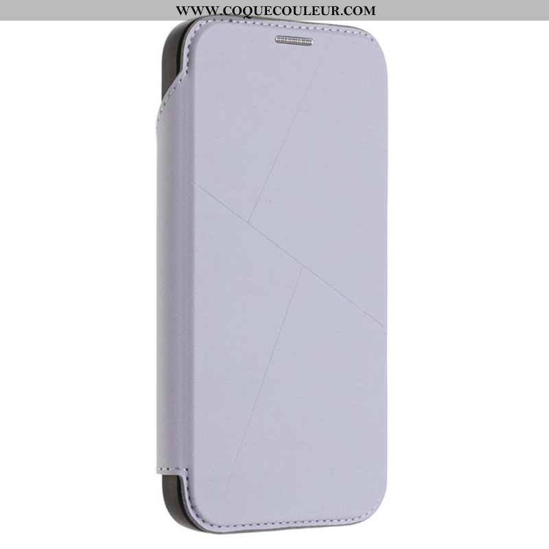 Flip Cover iPhone 17 Pro Max Fermeture Magnétique et Porte-Cartes