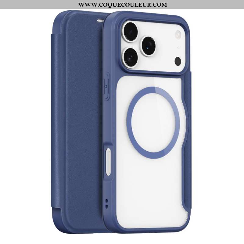 Flip Cover iPhone 17 Pro Max Compatible MagSafe Skin X Pro Series DUX DUCIS