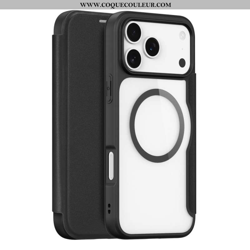 Flip Cover iPhone 17 Pro Max Compatible MagSafe Skin X Pro Series DUX DUCIS