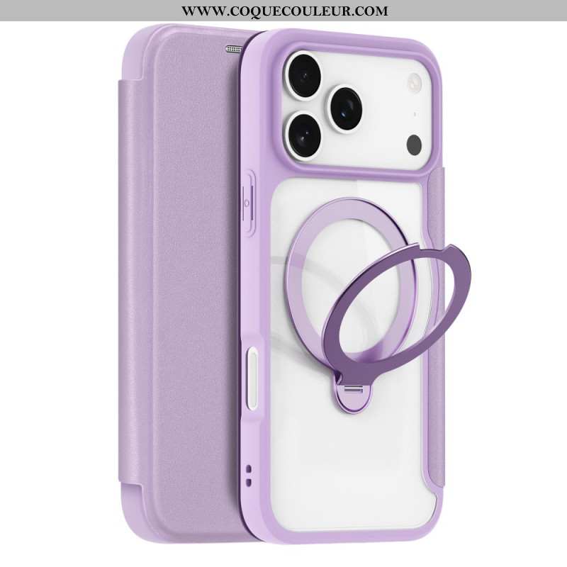 Flip Cover iPhone 17 Pro Max Magsafe avec Support Skin X Pro Series DUX DUCIS