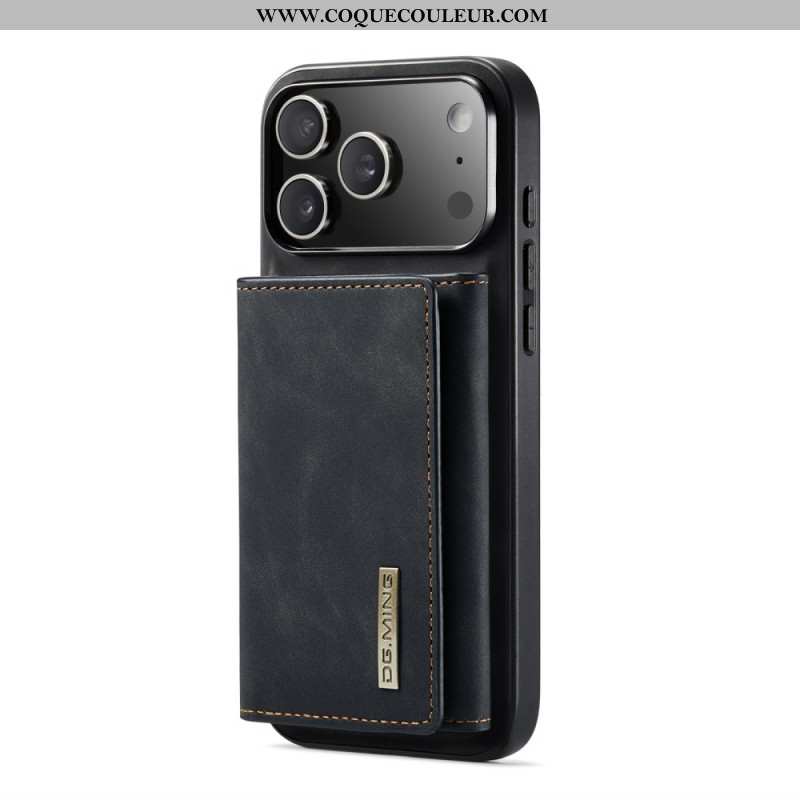 Coque iPhone 17 Pro Max Portefeuille Détachable DG.MING
