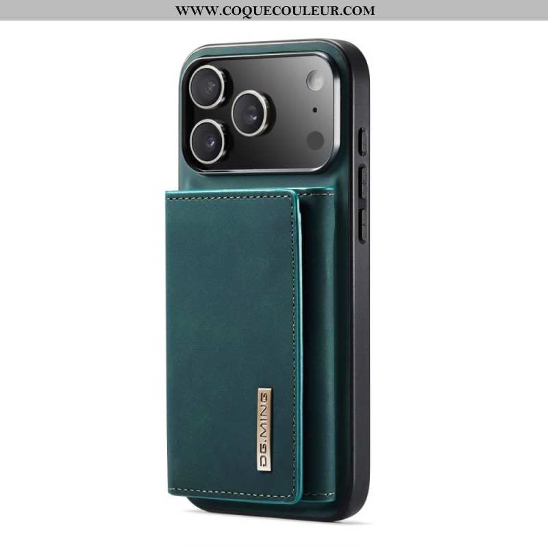 Coque iPhone 17 Pro Max Portefeuille Détachable DG.MING