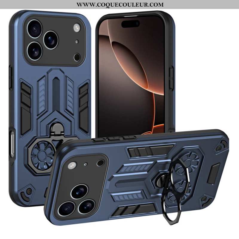 Coque iPhone 17 Pro Max Support-Anneau et Béquille