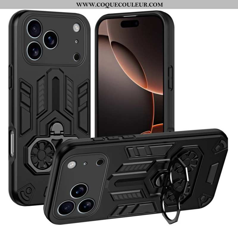 Coque iPhone 17 Pro Max Support-Anneau et Béquille