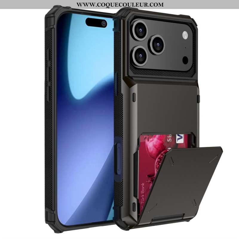 Coque iPhone 17 Pro Max Porte-Cartes Flip