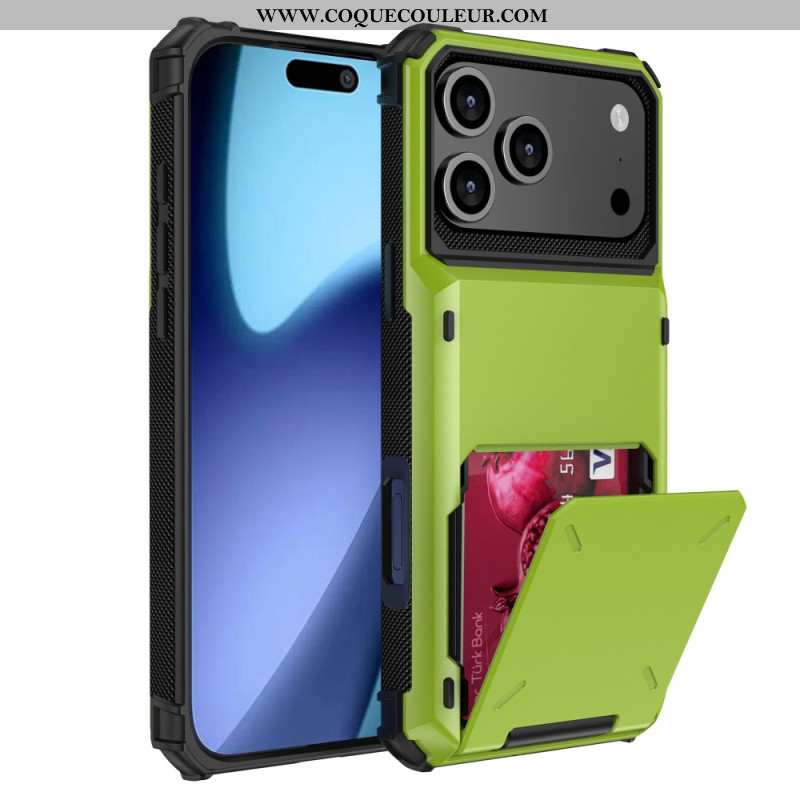 Coque iPhone 17 Pro Max Porte-Cartes Flip