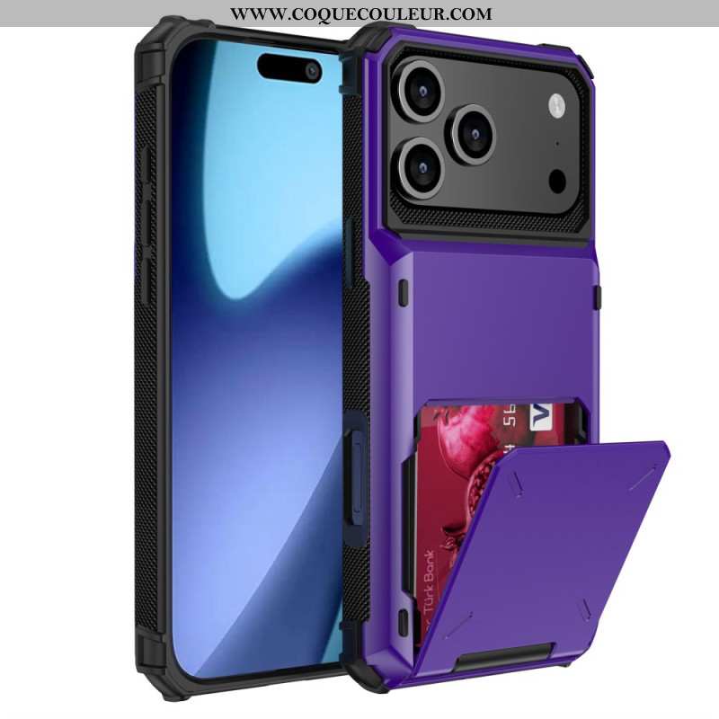 Coque iPhone 17 Pro Max Porte-Cartes Flip