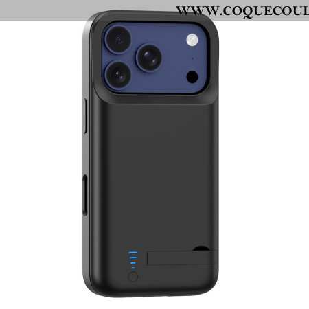 Coque Batterie Externe pour iPhone 17 Pro 5000mAh avec Support Intégré