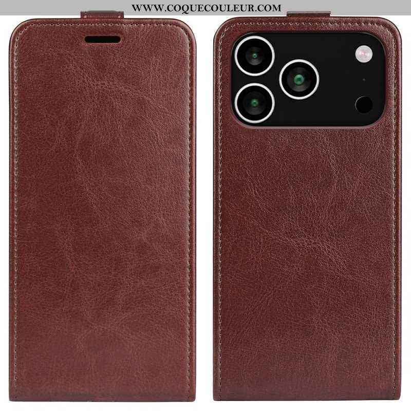 Housse iPhone 17 Pro Rabat Vertical