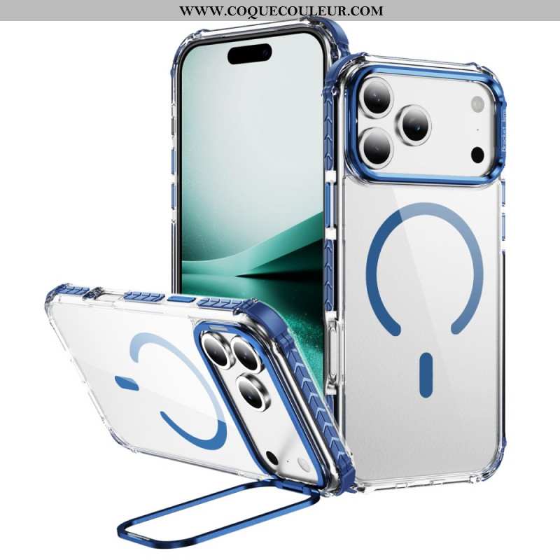 Coque iPhone 17 Pro Compatible MagSafe avec Support Intégré