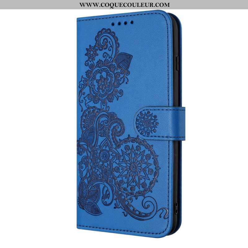 Housse iPhone 17 Pro Dentelle Florale