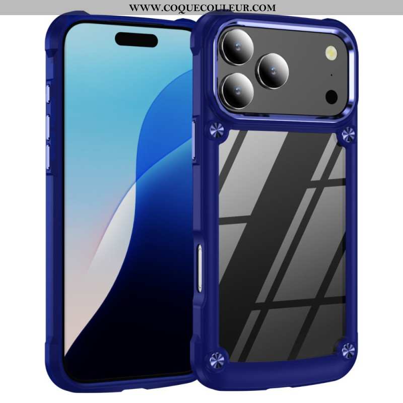 Coque iPhone 17 Pro Hybride Transparente