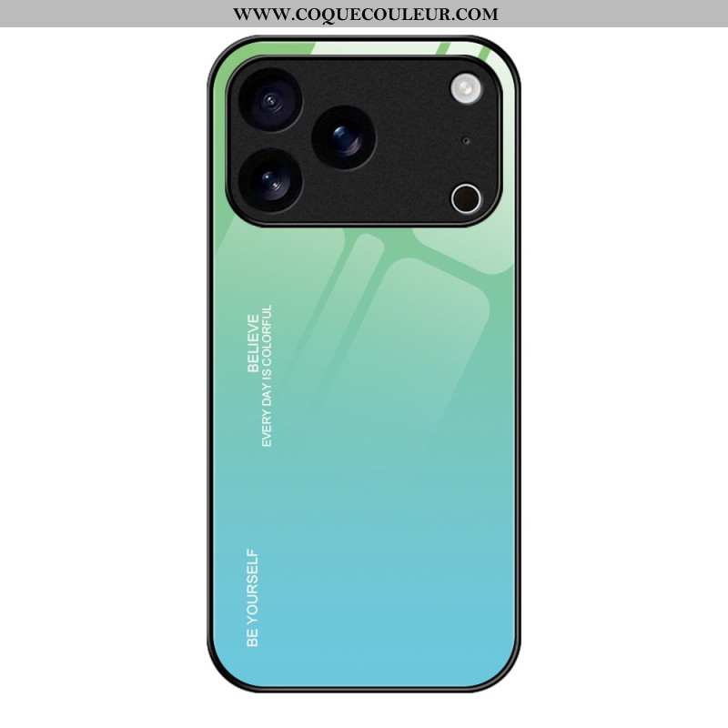 Coque iPhone 17 Pro Verre Trempé Be Yourself