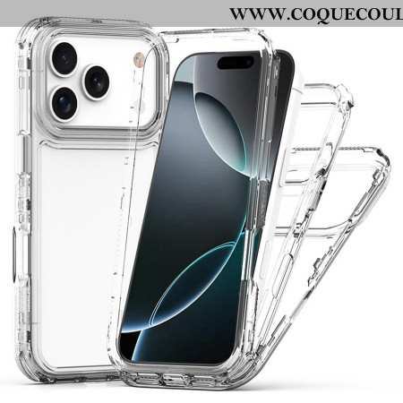 Coque iPhone 17 Pro Transparente Trois-en-Un