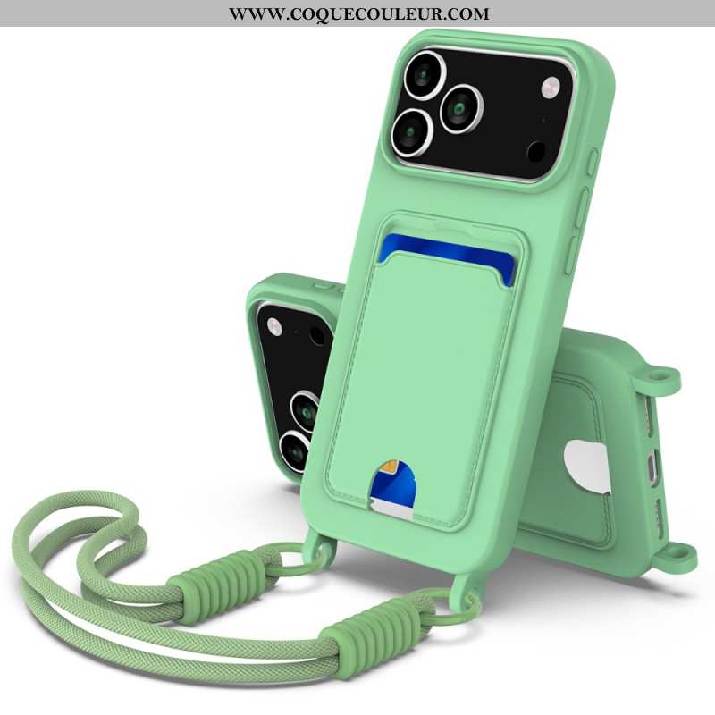 Coque à Cordon iPhone 17 Pro Porte-cartes