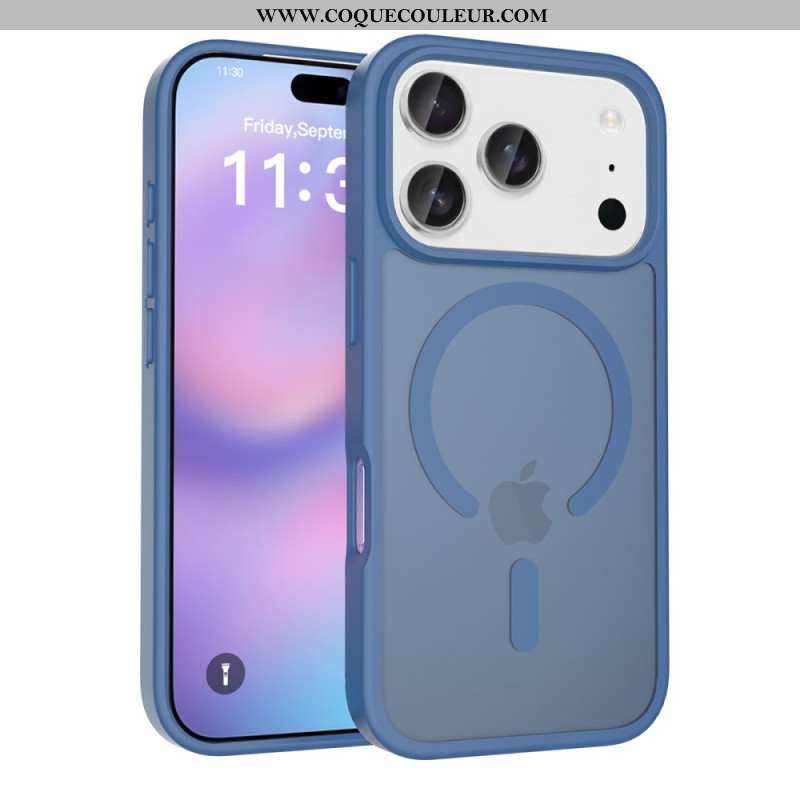 Coque iPhone 17 Pro Compatible MagSafe Givrée