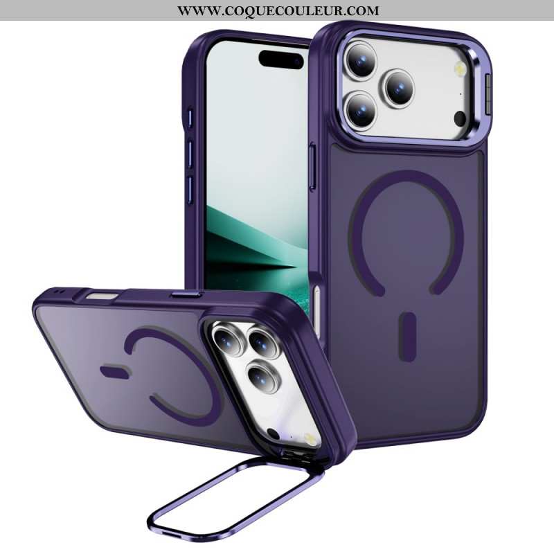 Coque iPhone 17 Pro Magnétique avec Support pour Objectif