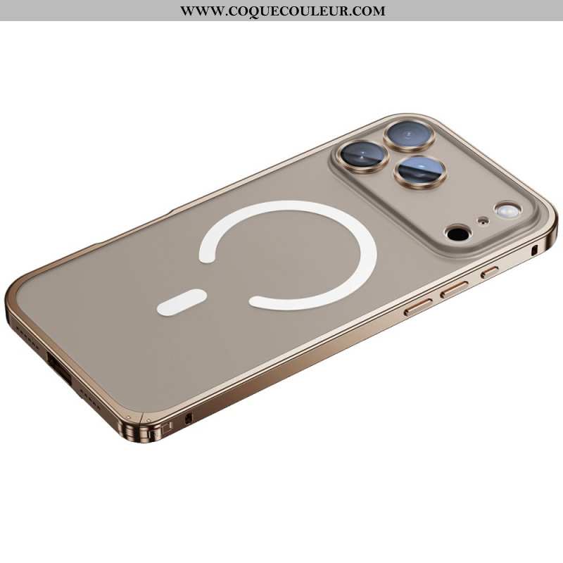 Coque iPhone 17 Pro Compatible avec MagSafe avec Verrou de Sécurité