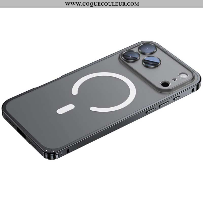 Coque iPhone 17 Pro Compatible avec MagSafe avec Verrou de Sécurité