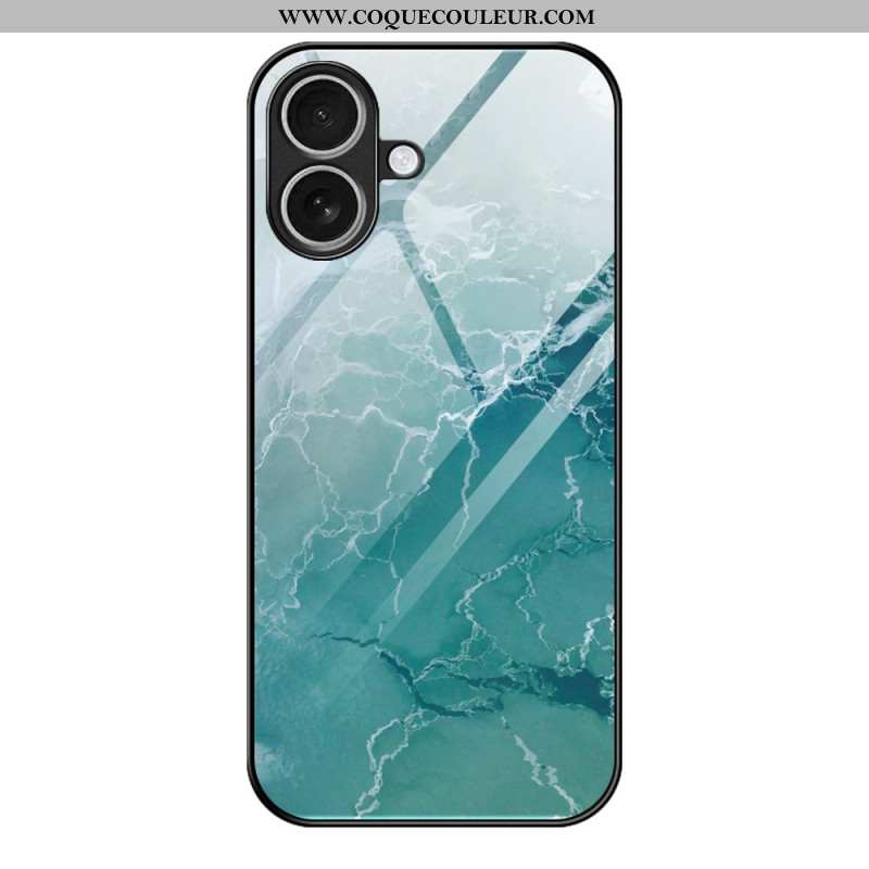Coque iPhone 17 Verre Trempé Motif Marbre