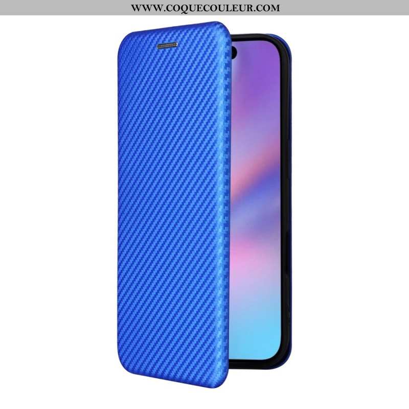 Flip Cover iPhone 17 Fibre Carbone