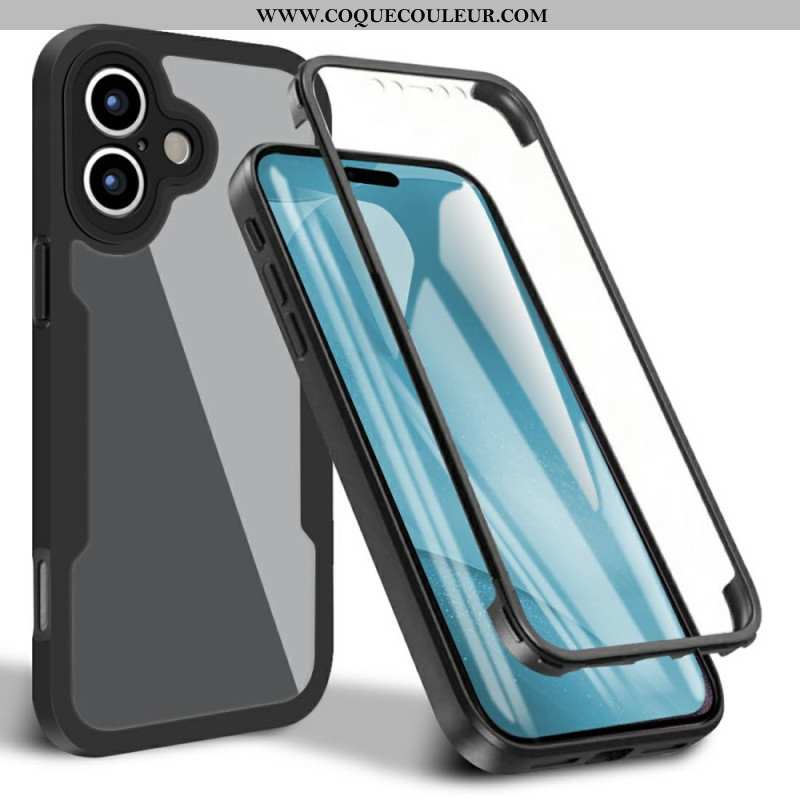 Coque iPhone 17 Protection à 360 Degrés Transparente