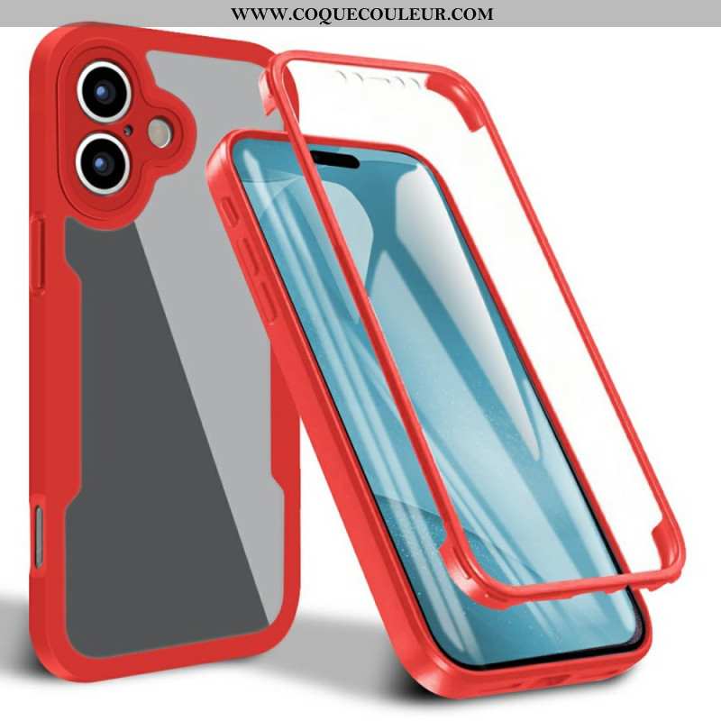 Coque iPhone 17 Protection à 360 Degrés Transparente
