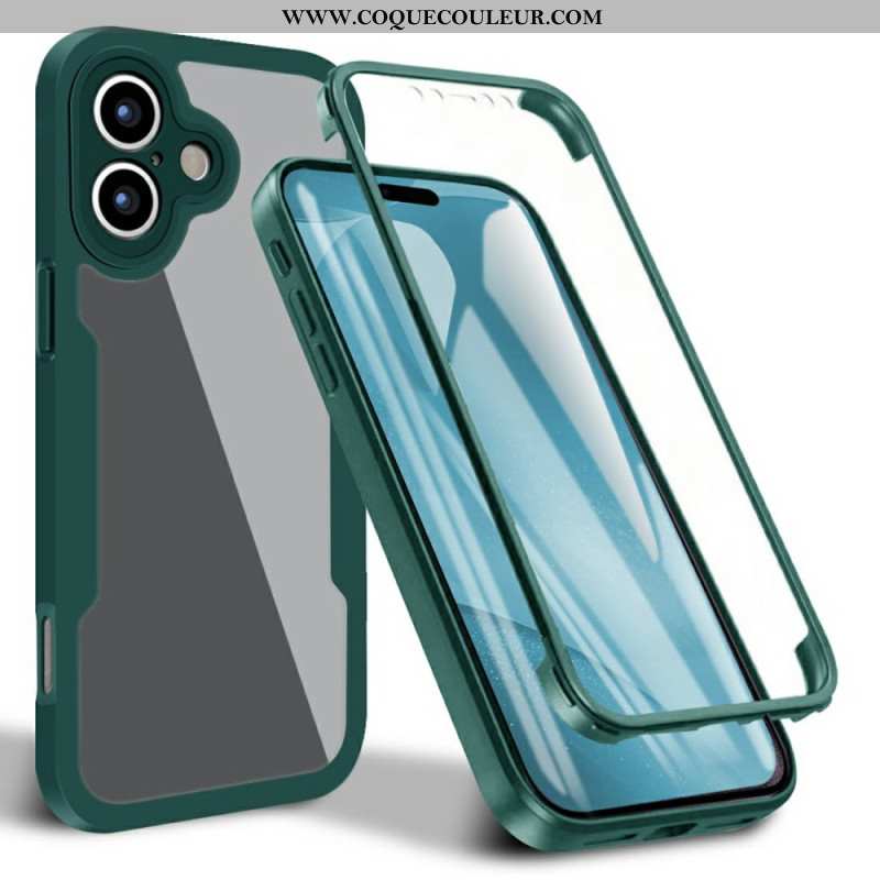 Coque iPhone 17 Protection à 360 Degrés Transparente