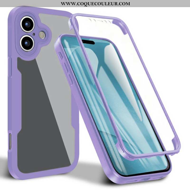 Coque iPhone 17 Protection à 360 Degrés Transparente