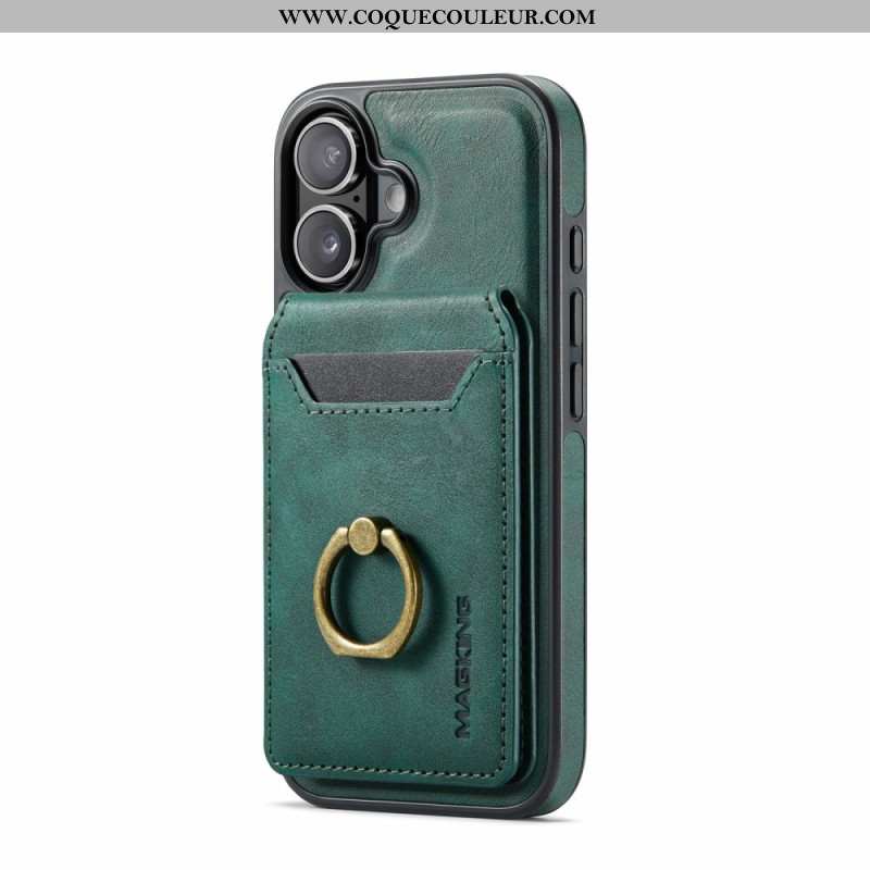 Coque iPhone 17 MagSafe avec Porte-Cartes RFID et Support Intégré