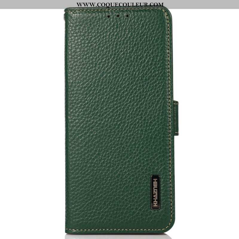 Housse iPhone 17 Cuir Première Classe KHAZNEH