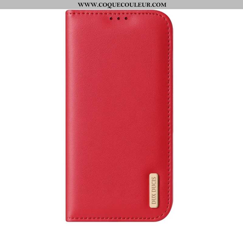 Flip Cover iPhone 17 Hivo Series DUX DUCIS