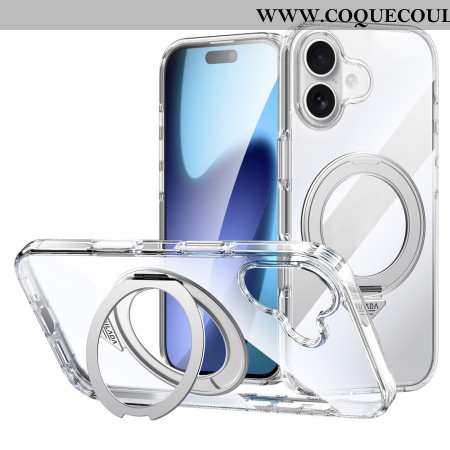Coque iPhone 17 MagSafe Transparente avec Support