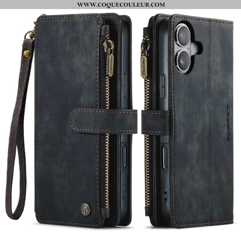 Housse iPhone 17 Portefeuille 10 Porte-Cartes