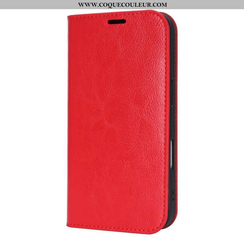 Flip Cover iPhone 17 Cuir
