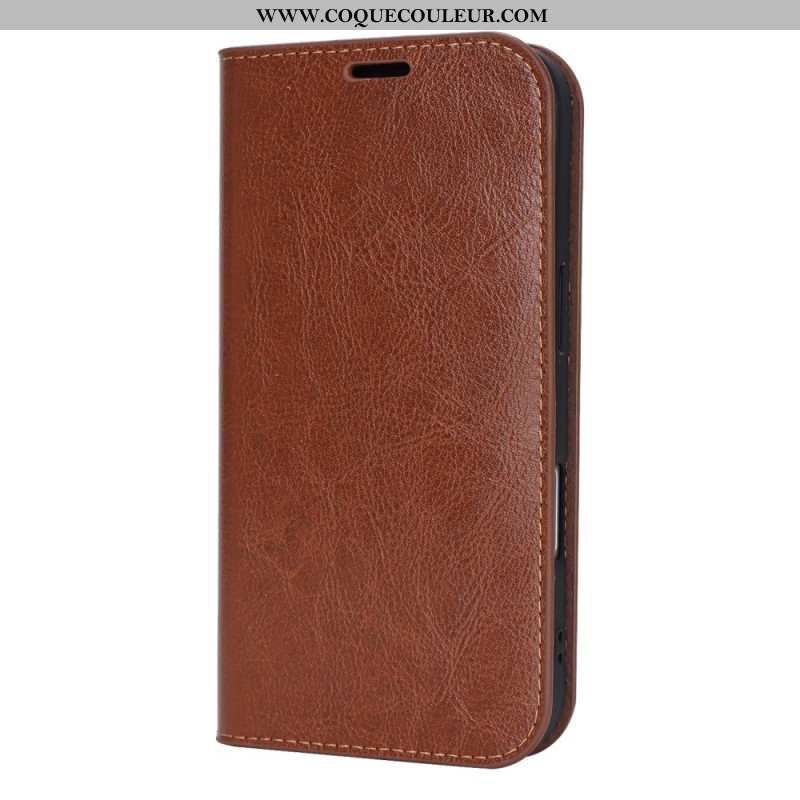 Flip Cover iPhone 17 Cuir