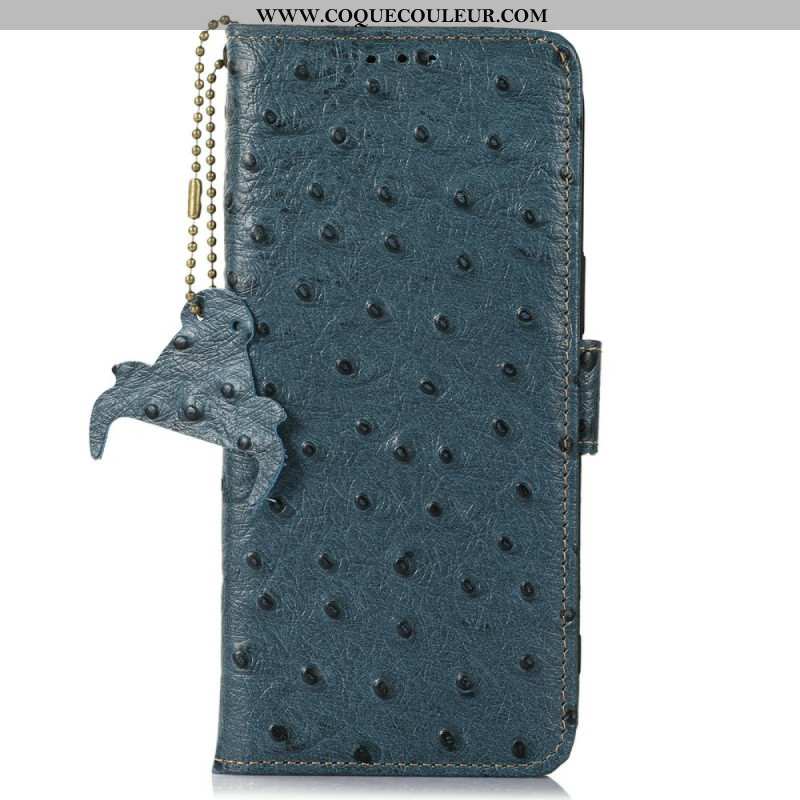 Housse iPhone Air Blocage RFID Motif Autruche