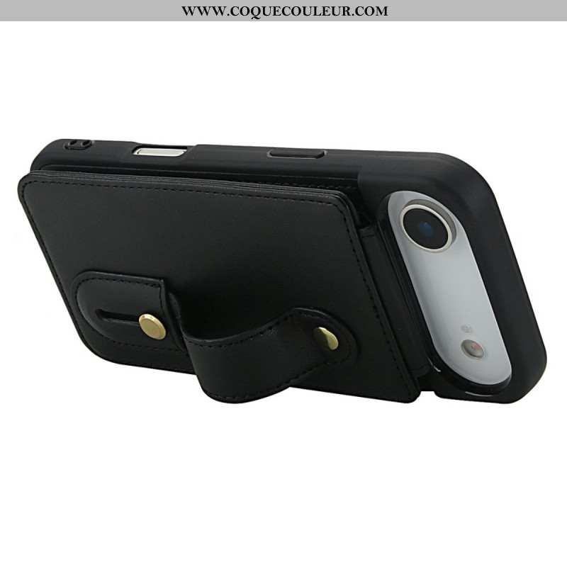 Coque iPhone Air Porte-Cartes et Bandoulière