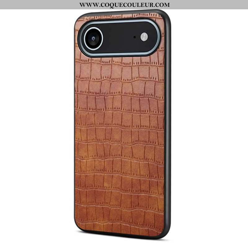 Coque iPhone Air Texture Crocodile