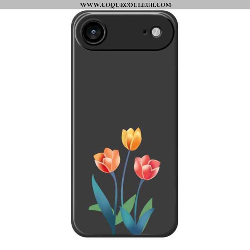 Coque iPhone Air Tulipes Colorées