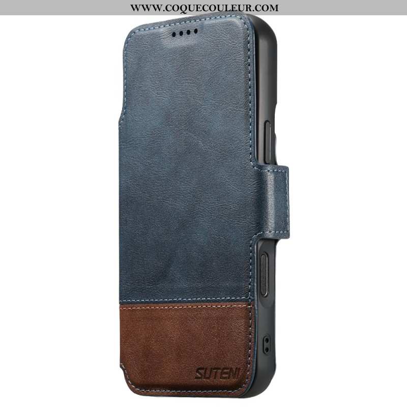 Housse iPhone Air Magsafe Bicolore Coque Détachable SUTENI