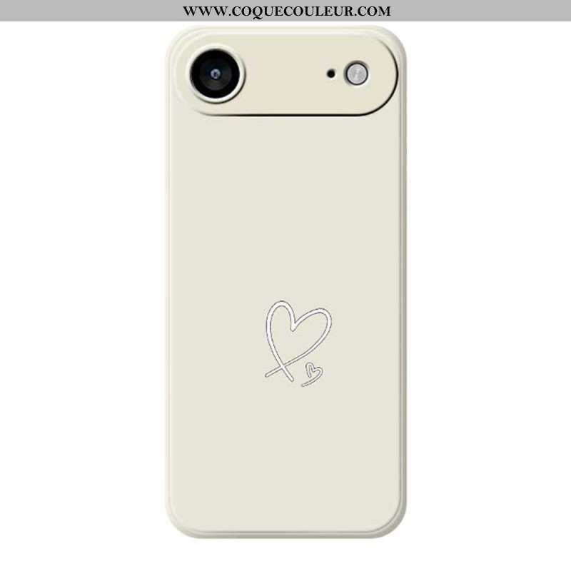 Coque iPhone Air Coeur