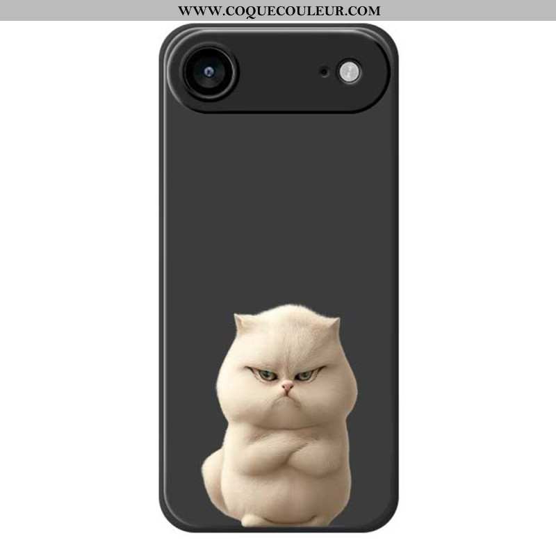 Coque iPhone Air Angry Cat
