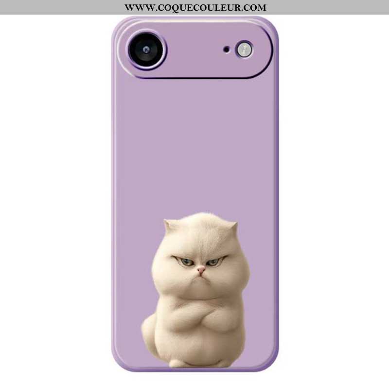 Coque iPhone Air Angry Cat